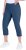 Ulla Popken Stretch Basic Bengaline Capri Pants Denim Blue - Blugi & Pantaloni pentru Femei Mărimi Mari – Plus Size - 