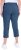 Ulla Popken Stretch Basic Bengaline Capri Pants Denim Blue - Blugi & Pantaloni pentru Femei Mărimi Mari – Plus Size - 