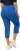 Ulla Popken Stretch Basic Bengaline Capri Pants Royal Blue - Blugi & Pantaloni pentru Femei Mărimi Mari – Plus Size - 