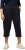 Ulla Popken Pull On Knit Elastic Waist Pocket Crop Pants Blue - Blugi & Pantaloni pentru Femei Mărimi Mari – Plus Size - 
