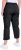 Ulla Popken Roll Tab Hem Stretch Cargo Pants Black - Blugi & Pantaloni pentru Femei Mărimi Mari – Plus Size - 