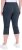 Ulla Popken Bengaline Elastic Waist Stretch Capri Pants Navy Blue - Blugi & Pantaloni pentru Femei Mărimi Mari – Plus Size - 