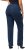 Ulla Popken Straight Leg Elastic Waist Mandy Fit Stretch Jeans Denim Blue - Blugi & Pantaloni pentru Femei Mărimi Mari – Plus Size - 