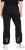 Ulla Popken Zip Off Reflective Detail Funtional Powerstretch Pants Black - Blugi & Pantaloni pentru Femei Mărimi Mari – Plus Size - 
