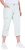 Ulla Popken Stretch Cotton Cargo Crop Pants Snow White - Blugi & Pantaloni pentru Femei Mărimi Mari – Plus Size - 