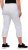 Ulla Popken Mony Stretch Capri Pants Snow White - Blugi & Pantaloni pentru Femei Mărimi Mari – Plus Size - 