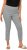 Ulla Popken Check Bengaline Slim Leg Sienna Fit Stretch Crop Pants Black - Blugi & Pantaloni pentru Femei Mărimi Mari – Plus Size - 