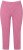 Ulla Popken Check Bengaline Slim Leg Sienna Fit Stretch Crop Pants Pale Lilac - Blugi & Pantaloni pentru Femei Mărimi Mari – Plus Size - 