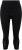 Ulla Popken Quick Dry Sport Crop Leggings Black - Blugi & Pantaloni pentru Femei Mărimi Mari – Plus Size - 