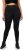 Ulla Popken High Waist Quick Dry Recycled Stretch Leggings Black - Blugi & Pantaloni pentru Femei Mărimi Mari – Plus Size - 