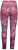 Ulla Popken Graphic Print Recycled Polyester Quick Dry Stretch Leggings Red - Blugi & Pantaloni pentru Femei Mărimi Mari – Plus Size - 