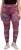 Ulla Popken Graphic Print Recycled Polyester Quick Dry Stretch Leggings Red - Blugi & Pantaloni pentru Femei Mărimi Mari – Plus Size - 