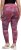 Ulla Popken Graphic Print Recycled Polyester Quick Dry Stretch Leggings Red - Blugi & Pantaloni pentru Femei Mărimi Mari – Plus Size - 