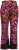 Ulla Popken Hyprar Rose Print Fully Lined Ski Pants Orange - Blugi & Pantaloni pentru Femei Mărimi Mari – Plus Size - 