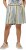 Ulla Popken Striped Wide Leg Elastic Waistband Shorts White - Blugi & Pantaloni pentru Femei Mărimi Mari – Plus Size - 