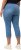Ulla Popken Cropped Stretch Blend Mony Jeans Blue - Blugi & Pantaloni pentru Femei Mărimi Mari – Plus Size - 