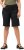 Ulla Popken Frayed Hemline Elastic Waistband Bermuda Shorts Black - Blugi & Pantaloni pentru Femei Mărimi Mari – Plus Size - 