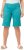 Ulla Popken Frayed Hemline Elastic Waistband Bermuda Shorts Bright Turquoise - Blugi & Pantaloni pentru Femei Mărimi Mari – Plus Size - 