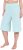 Ulla Popken Wide Leg Flared Bermuda Shorts Blue - Blugi & Pantaloni pentru Femei Mărimi Mari – Plus Size - 