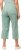 Ulla Popken Cropped Ruby Fit Pants Moss Green - Blugi & Pantaloni pentru Femei Mărimi Mari – Plus Size - 