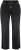 Ulla Popken Side Stripe Stretch Fit Boyfriend Jeans Black - Blugi & Pantaloni pentru Femei Mărimi Mari – Plus Size - 