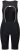 Ulla Popken Padded Cycling Zip Front Bodysuit Black - Blugi & Pantaloni pentru Femei Mărimi Mari – Plus Size - 
