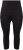 Ulla Popken Cropped High Waisted Leggings Black - Blugi & Pantaloni pentru Femei Mărimi Mari – Plus Size - 