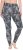 Ulla Popken Leopard Print Leggings Black - Blugi & Pantaloni pentru Femei Mărimi Mari – Plus Size - 