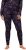 Ulla Popken Geometric Wave Quick Drying Ski Leggings Black - Blugi & Pantaloni pentru Femei Mărimi Mari – Plus Size - 