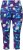 Ulla Popken Neon Bubble Quick Dry Leggings Blue - Blugi & Pantaloni pentru Femei Mărimi Mari – Plus Size - 