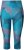 Ulla Popken Quick Dry Cropped Geometric Print Leggings Blue - Geci - 