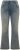 Ulla Popken Fringed Leg Mandy Jeans Blue - Blugi & Pantaloni pentru Femei Mărimi Mari – Plus Size - 