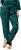 Ulla Popken Palm Leaf Print Elastic Waist Pants Navy - Blugi & Pantaloni pentru Femei Mărimi Mari – Plus Size - 