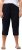 Ulla Popken Cropped Linen Blend Elastic Waist Pants Navy - Blugi & Pantaloni pentru Femei Mărimi Mari – Plus Size - 