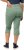 Ulla Popken Stretch Fit Raw Hem Moss Green - Blugi & Pantaloni pentru Femei Mărimi Mari – Plus Size - 