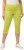 Ulla Popken Stretch Fit Raw Hem Capris Pistachio - Blugi & Pantaloni pentru Femei Mărimi Mari – Plus Size - 