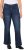 Ulla Popken Bootcut Stretch Fit Jeans Blue - Blugi & Pantaloni pentru Femei Mărimi Mari – Plus Size - 