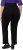 Ulla Popken Striped Elastic Waist Sweatpants Black - Blugi & Pantaloni pentru Femei Mărimi Mari – Plus Size - 