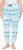 Ulla Popken Alpine Striped Plush Loungewear Pants Blue - Blugi & Pantaloni pentru Femei Mărimi Mari – Plus Size - 