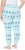 Ulla Popken Alpine Striped Plush Loungewear Pants Blue - Blugi & Pantaloni pentru Femei Mărimi Mari – Plus Size - 