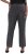 Ulla Popken Sparkling Pinstripe Elastic Waist Pants Black - Blugi & Pantaloni pentru Femei Mărimi Mari – Plus Size - 