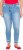 Ulla Popken Double Fringe Hem Stretch Fit Jeans Light Blue Denim - Blugi & Pantaloni pentru Femei Mărimi Mari – Plus Size - 