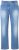 Ulla Popken Tapered Leg Lightly Distressed Jeans Blue Denim - Blugi & Pantaloni pentru Femei Mărimi Mari – Plus Size - 