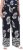 Ulla Popken Fossil Print Elastic Waist Palazzo Pants Black - Blugi & Pantaloni pentru Femei Mărimi Mari – Plus Size - 