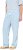 Ulla Popken Seersucker Elastic Waist Pants Blue - Blugi & Pantaloni pentru Femei Mărimi Mari – Plus Size - 