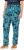 Ulla Popken Tropical Leaf Print Elastic Waist Pants Blue - Blugi & Pantaloni pentru Femei Mărimi Mari – Plus Size - 