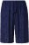 Ulla Popken Terry Cloth Palm Elastic Waist Shorts Blue - Blugi & Pantaloni pentru Femei Mărimi Mari – Plus Size - 