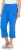 Ulla Popken Wide Leg Twill Mary Fit Culottes Deep Aqua - Blugi & Pantaloni pentru Femei Mărimi Mari – Plus Size - 
