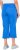 Ulla Popken Wide Leg Twill Mary Fit Culottes Deep Aqua - Blugi & Pantaloni pentru Femei Mărimi Mari – Plus Size - 