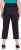Ulla Popken Ultra Light Triple Function Cropped Softshell Pants Black - Blugi & Pantaloni pentru Femei Mărimi Mari – Plus Size - 